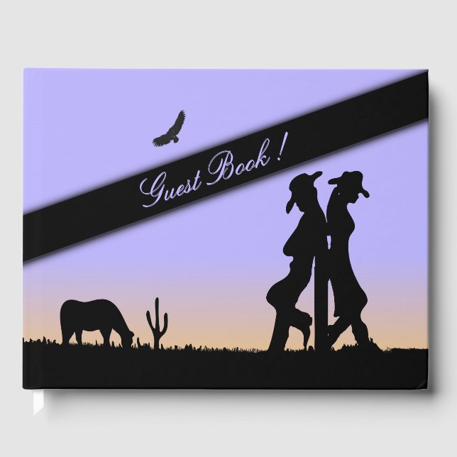 Abend Western Gästebuch (Vorderseite)