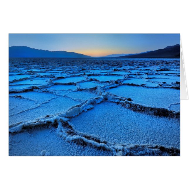 Abenddämmerung, Todestal, Kalifornien (Vorderseite (Horizontal))