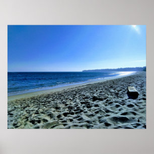 Abendessen am Strand von Malibu Poster