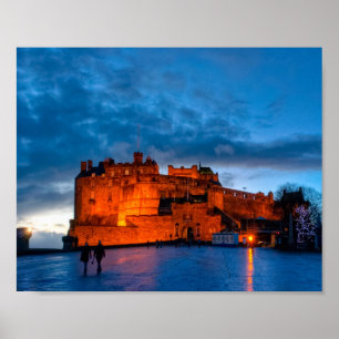 Abendessen auf Schloss Edinburgh 10x8 Archival Poster