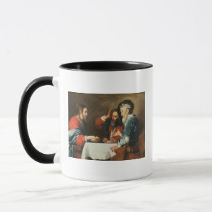 Abendessen bei Emmaus (Öl auf Leinwand) 2 Tasse