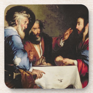 Abendessen bei Emmaus Untersetzer