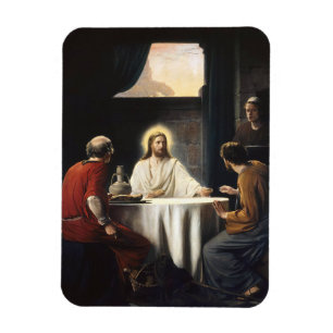 Abendessen im Emmaus Magnet