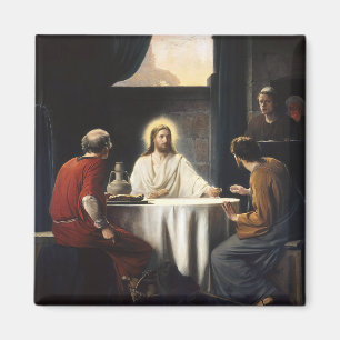 Abendessen im Emmaus Magnet