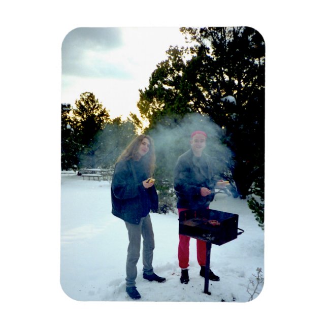 Abendessen im Grand Canyon Magnet (Vertikal)