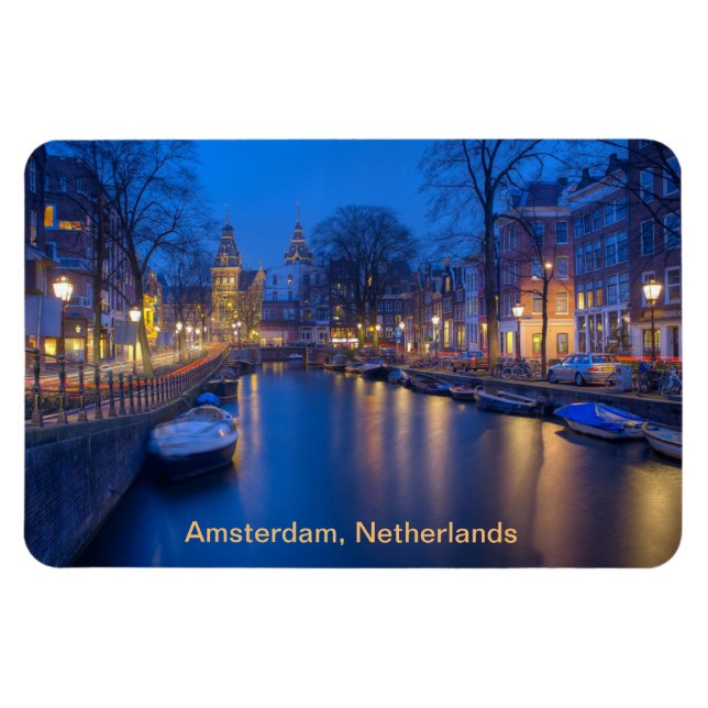 Abendessen in Amsterdam Magnet (Horizontal)