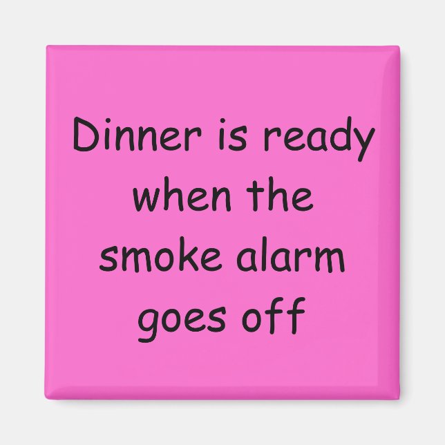 Abendessen ist fertig magnet (Vorne)