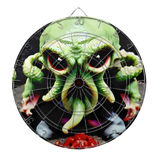 Abendessen mit Cthulhu Dartscheibe (vorne)