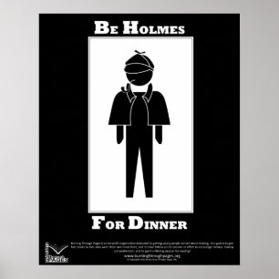 Abendessen mit Holmes Poster