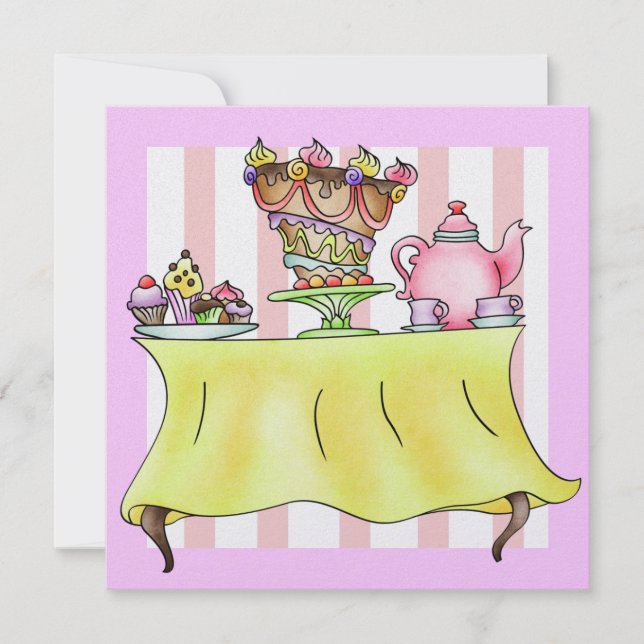 Abendessen / Mittagessen / Tee - SRF Einladung (Vorderseite)