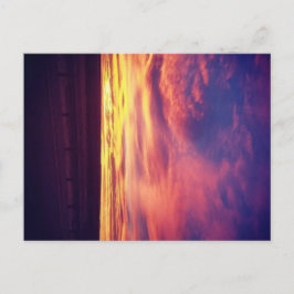 Abendglühen Postkarte