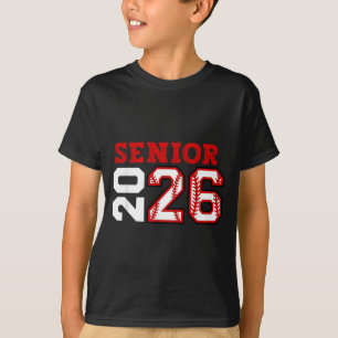 Abendklasse der Baseball-Seniors 2026 T-Shirt