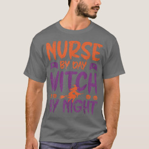 Abendmahlzeit Hexe an Nacht Feierliche Halloween-S T-Shirt