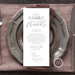 Abendplatzwand dank Kalligraphie Karte<br><div class="desc">Dies ist die Place Setting Dankeschön Card, in modernen romantischen Skripten, dunkelgrau Thema. Teilen Sie die Liebe und zeigen Sie Ihre Wertschätzung für Ihre Familie und Freunde, wenn sie sich an ihren Sitz setzen und lesen Sie diese personalisierte charmante Dankeschön Platzierung Karte. Es ist eine wunderbare Art, Ihre Feier zu...</div>