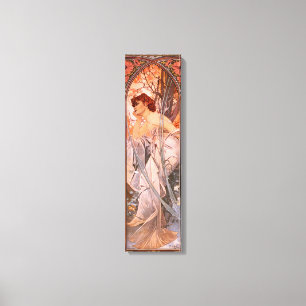 Abendreverie-Leinwand-Plakat Alphonse Mucha Leinwanddruck