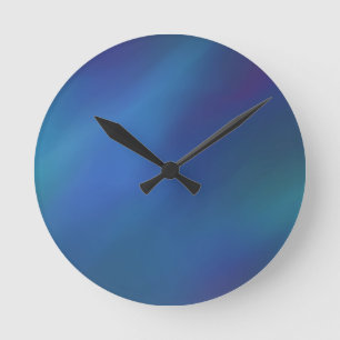 Abends-Himmel Runde Wanduhr