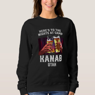 Abends im Camp Kanab Camping Utah Cam Sweatshirt