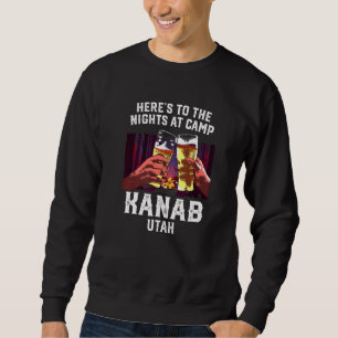 Abends im Camp Kanab Camping Utah Cam Sweatshirt