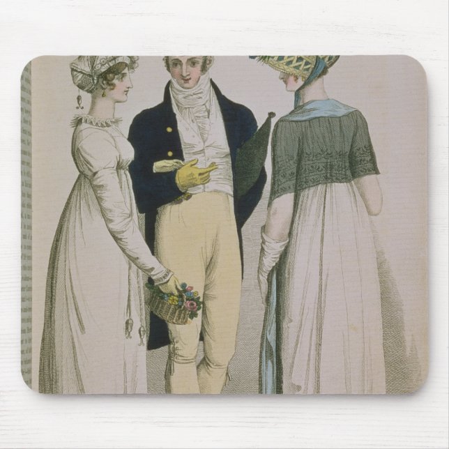 Abends-Kleider für Illustration Mousepad (Vorne)