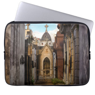 Abends-Licht in Recoleta Friedhof Laptopschutzhülle