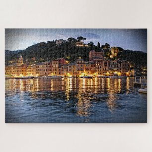 Abends-Reflexionen auf Portofino - 20x30 - PC 1014 Puzzle