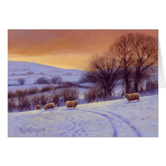 Abends-Schnee II durch Donna Crawshaw