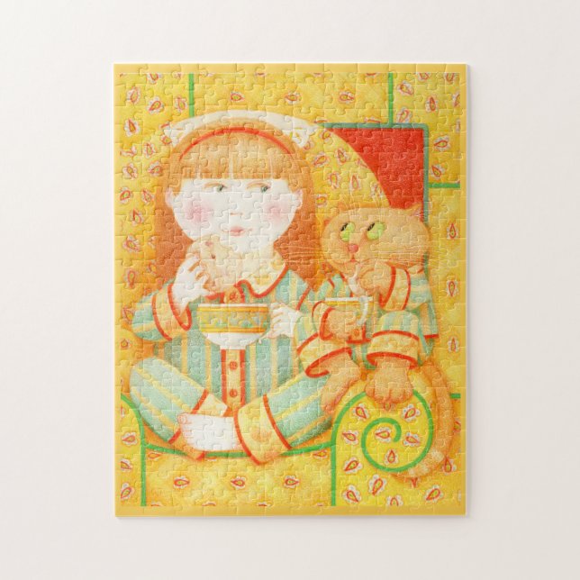 ABENDSCHNACKEN 11"X14" Puzzle (Vertikal)