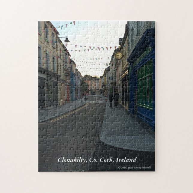 AbendStroll in Clonakilty, Co.-Korken, Irland Puzzle (Vertikal)