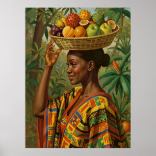 „Abeni“, ihre eigene Frucht – Feier der schwarzen Poster