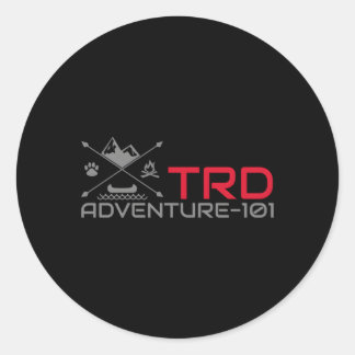 Abenteuer 101 Trd Perforce Off-Road Runder Aufkleber