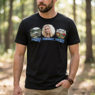 Abenteuer All American Mein Dad Foto T-Shirt