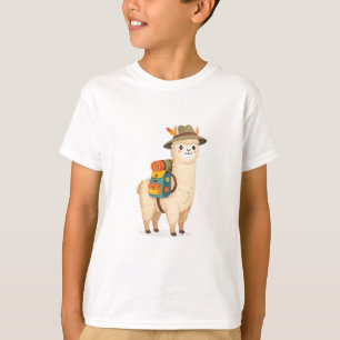 Abenteuer-Alpaka T-Shirt