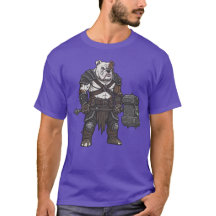 Abenteuer American Bulldog Gladiator Hund T-Shirt