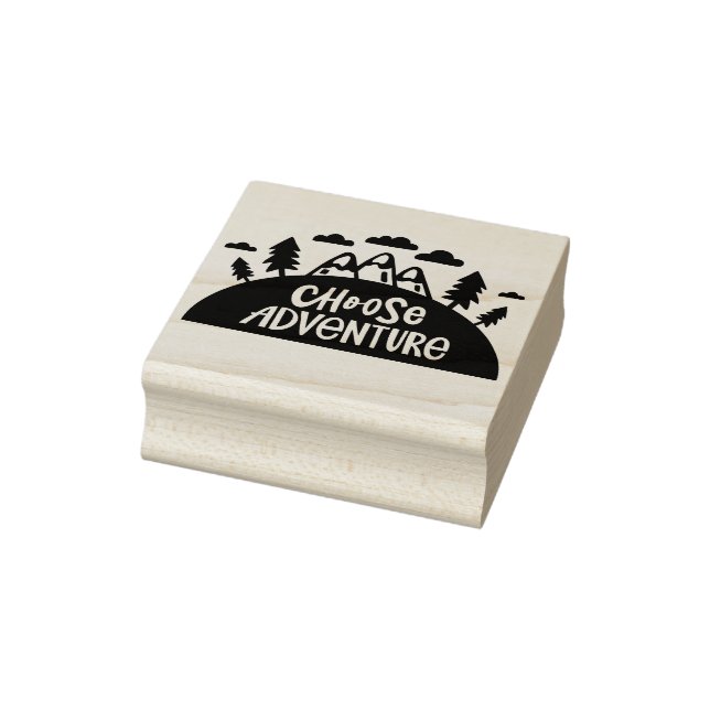 Abenteuer auswählen gummistempel (Stempel)