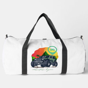 Abenteuer beginnen, im Freien Duffle Bag