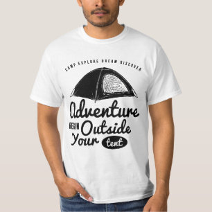 Abenteuer beginnt außerhalb Ihres Zaubers T-Shirt