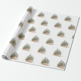 Abenteuer Beginnt Baby Shower Geschenkpapier
