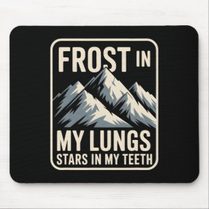 Abenteuer Berg Leben Bergsteigen Gipfel Explorer V Mousepad