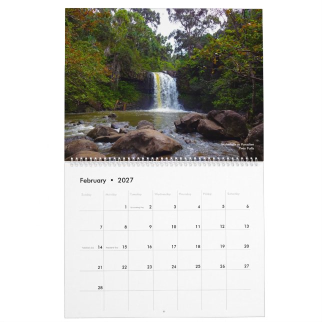 Abenteuer-Brüder: Hawaii-Kalender Kalender (Feb 2027)