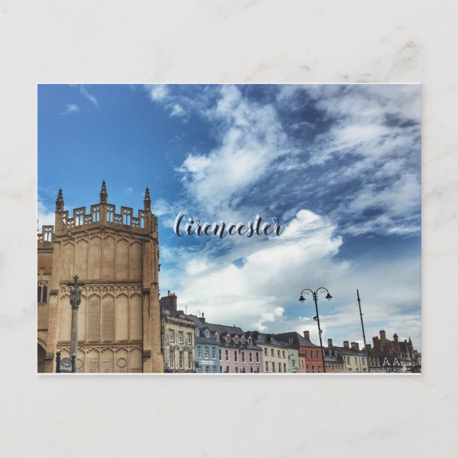 ABENTEUER | CIRENCESTER Travel Postcard Postkarte (Vorderseite)