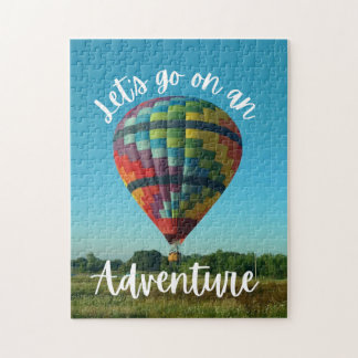 Abenteuer Colorful Hot Air Ballon Puzzle