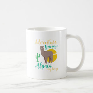 Abenteuer, das Sie sagen? Alpaka meine Kaffeetasse