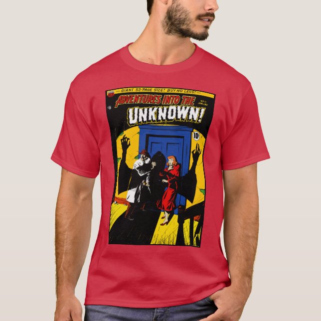 Abenteuer der 40er Jahre in die UNKNOWN! T-Shirt (Vorderseite)