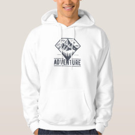 Abenteuer der modernen geometrischen Natur Hoodie