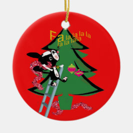 Abenteuer der Verzierung der Mirabelle holidayz18 Keramik Ornament