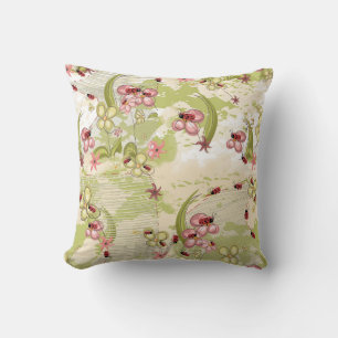 Abenteuer Ditsy Ladybirds Kissen
