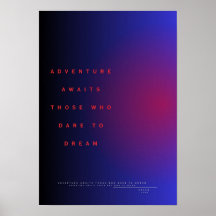 Abenteuer erwartet diejenigen, die es wagen zu trä