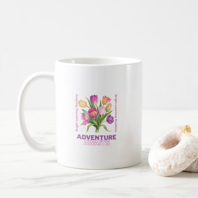 Abenteuer erwartet Schulgeist-Lehrer Kaffeetasse (Mit Donut)