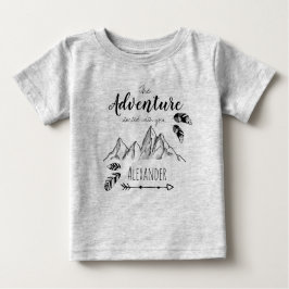 Abenteuer erwartet Sie mit Ihrem individuellen Nam Baby T-shirt