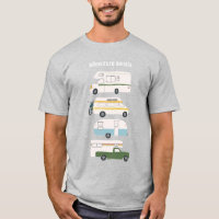 Abenteuer erwartet! Vintager Campervan Vanlife RV